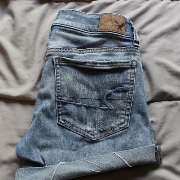 American Eagle Outfitters Pants - Distressed American Eagle Low Rise Shorts
